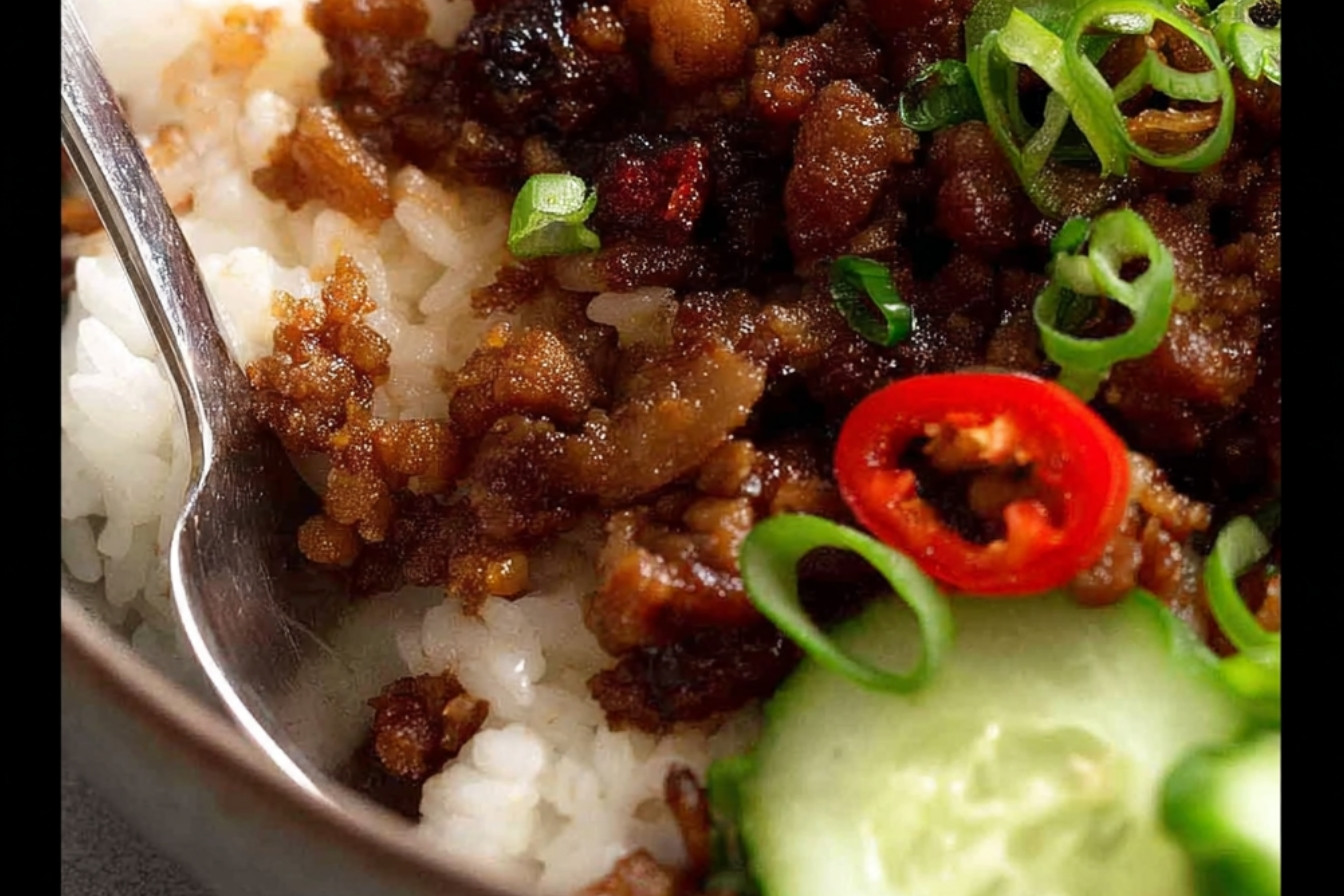 Bol de porc caramélisé vietnamien