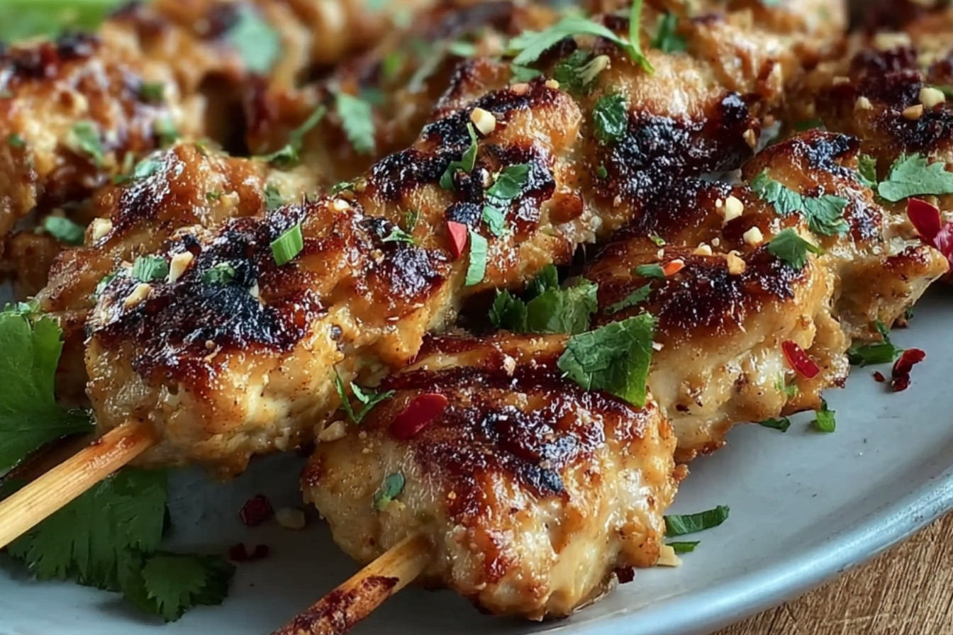 Brochettes Thaï de Satay