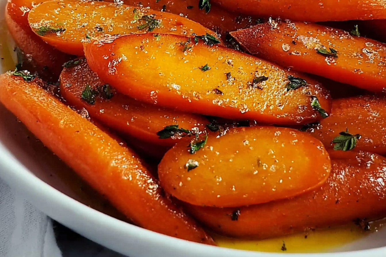 Carottes Glacées au Miel