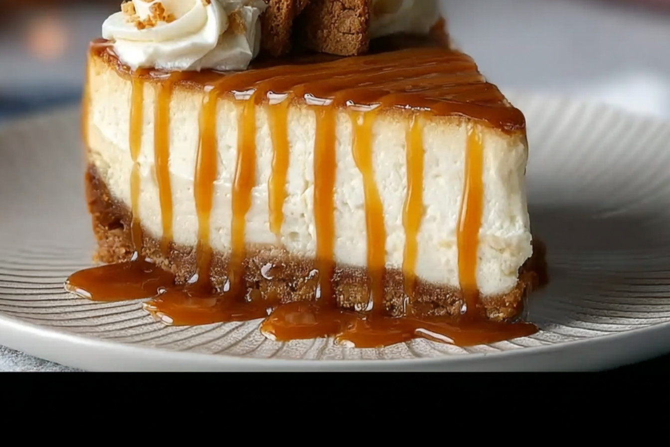 Cheesecake Caramel Macchiato au Sel