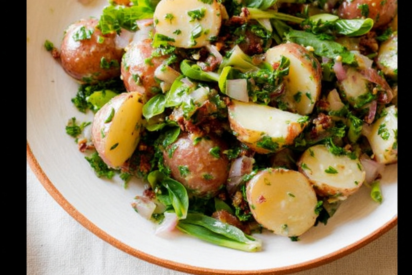 Salade de pommes de terre sans mayo