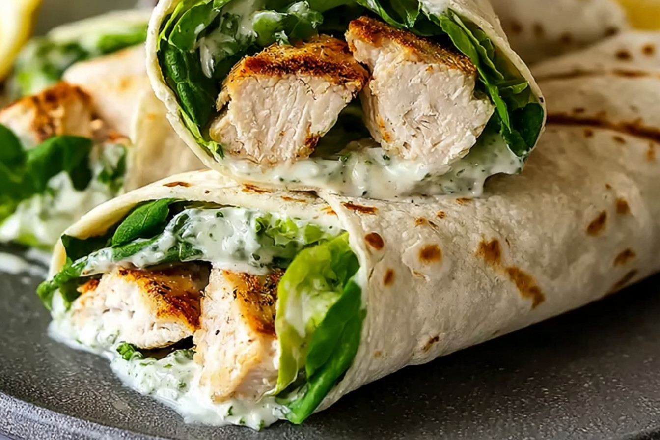 Wrap de poulet César