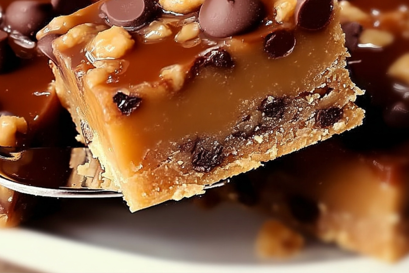 Barres de sucre au caramel