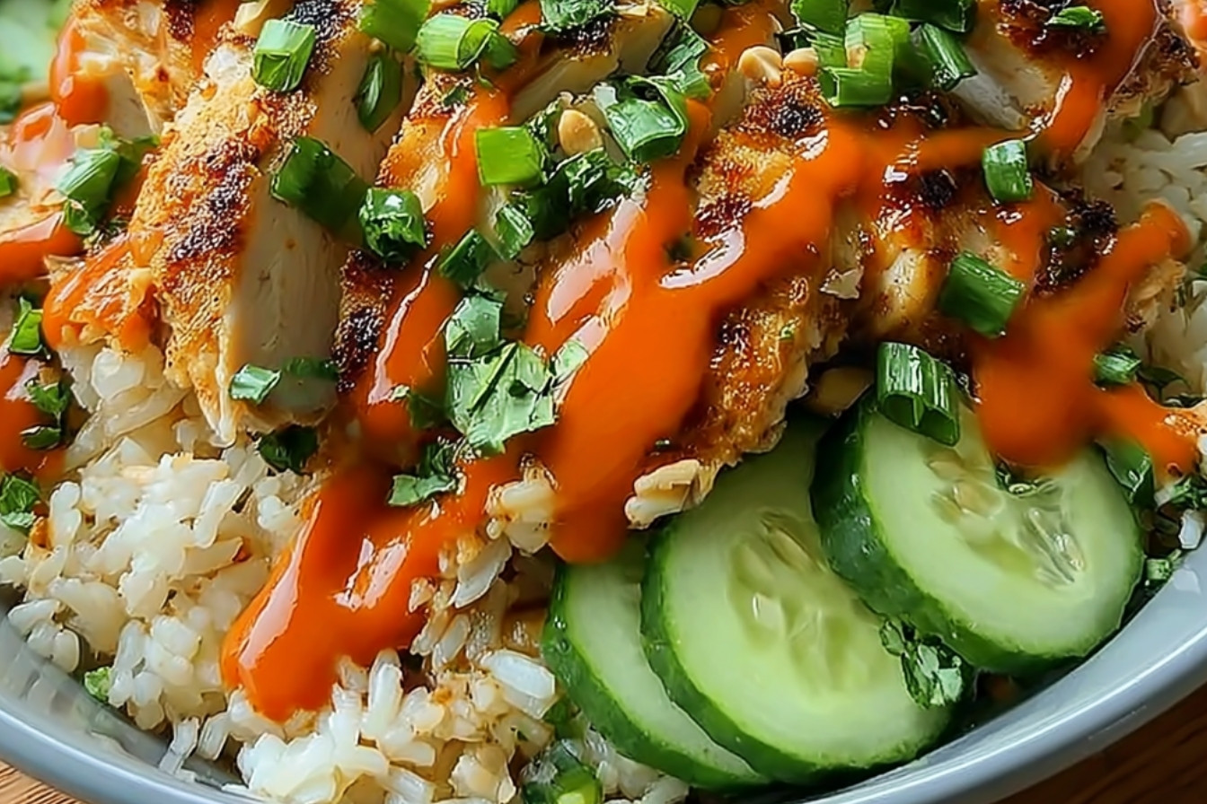 Bol de Poulet Bang Bang
