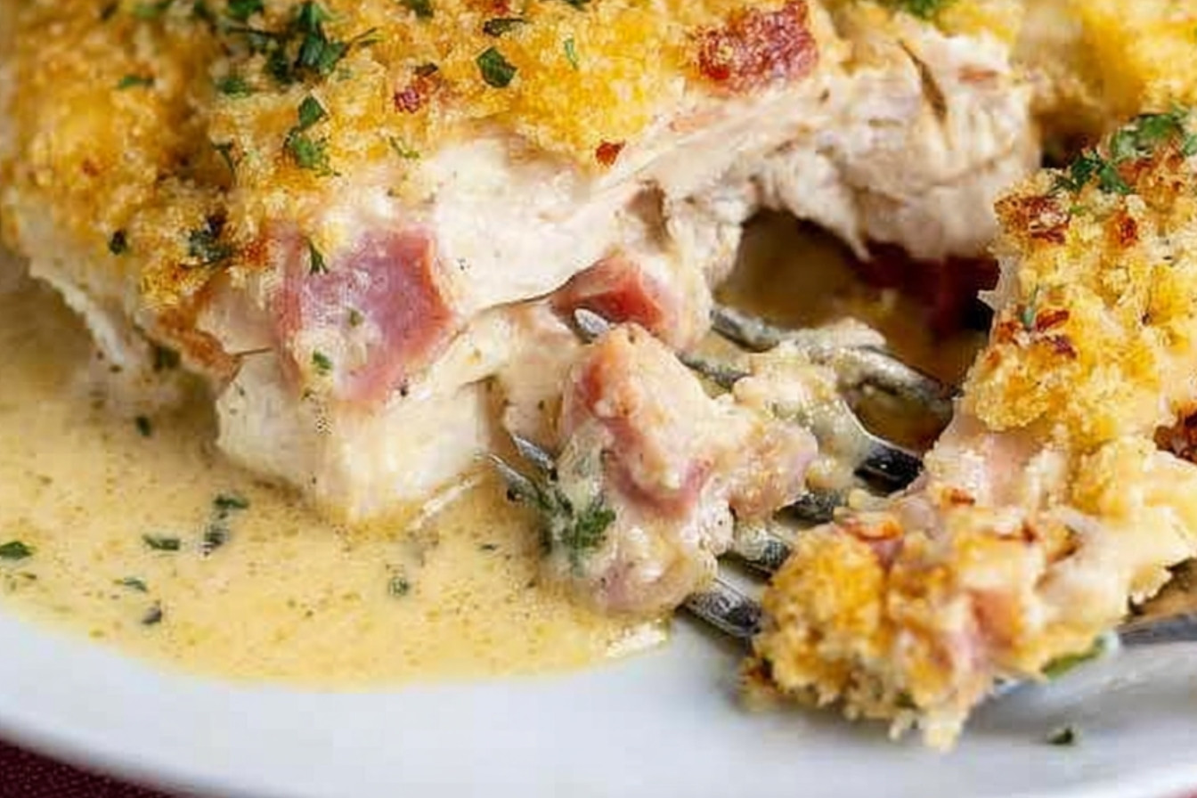 Casserole de Poulet Cordon Bleu