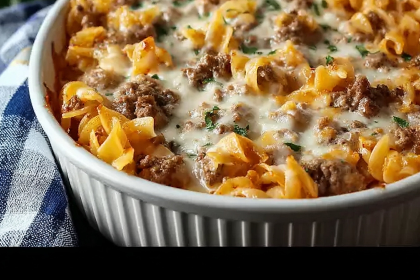Casserole de bœuf à la crème aigre