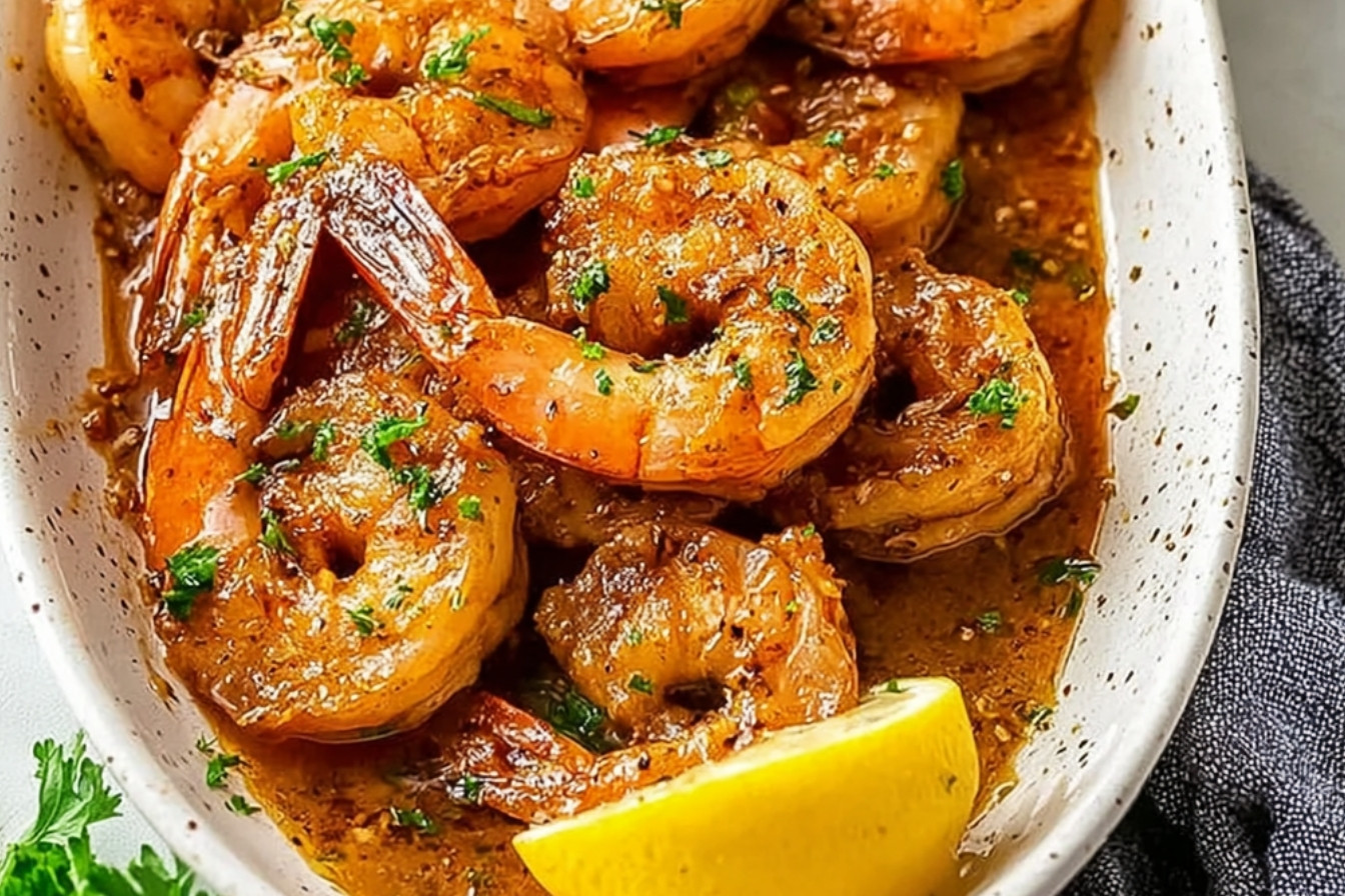 Crevettes au barbecue de la Nouvelle-Orléans