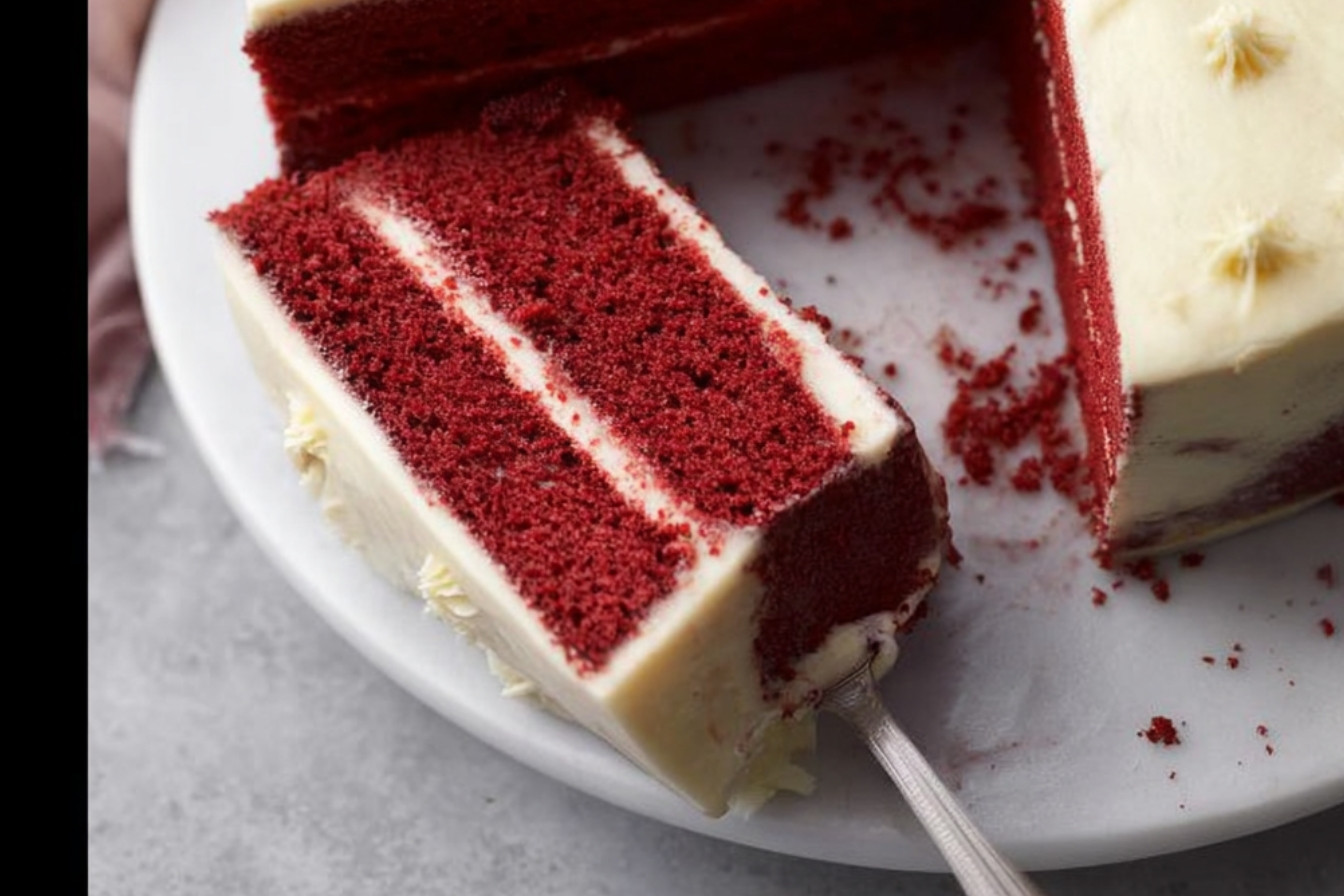 Gâteau Rouge Velours Sans Gluten