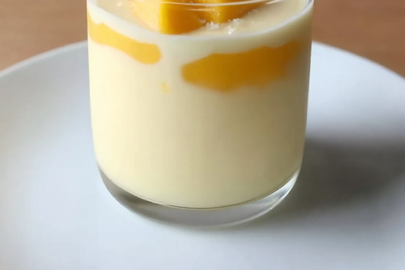 Lait de mangue frais coréen