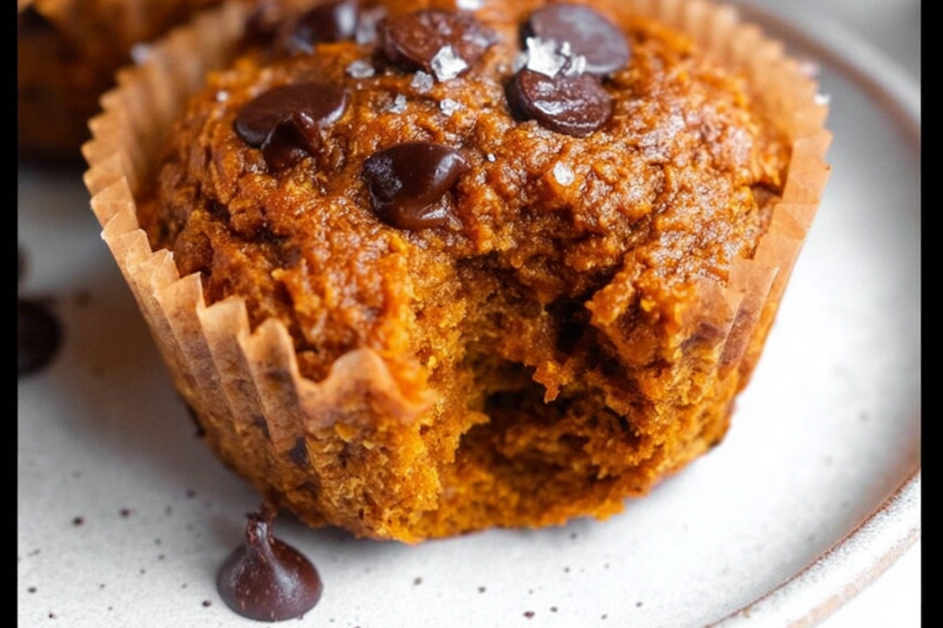 Muffins à la citrouille et amande