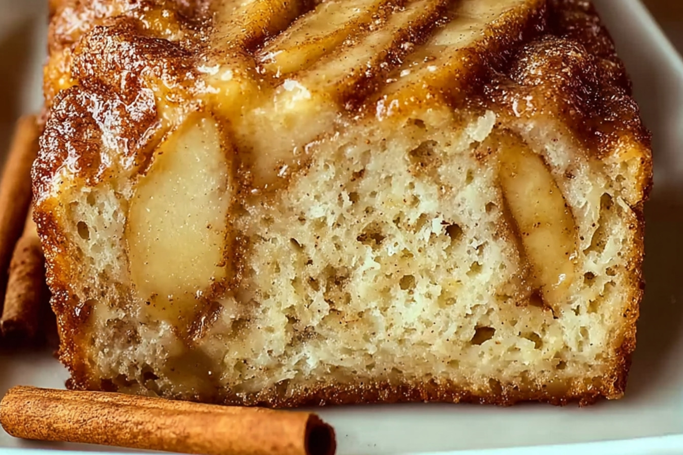 Pain aux pommes et cannelle