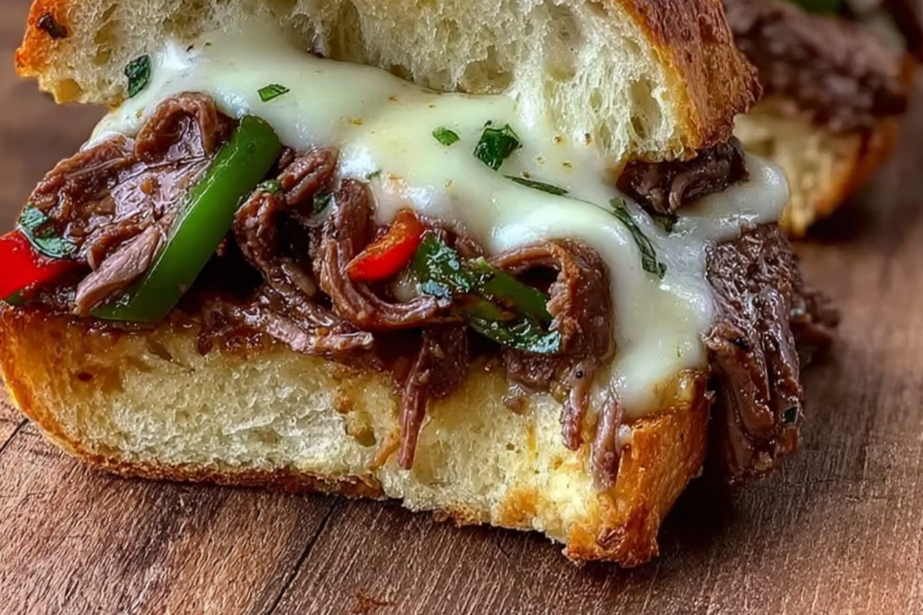 Philly Cheesesteak Savoureux Maison
