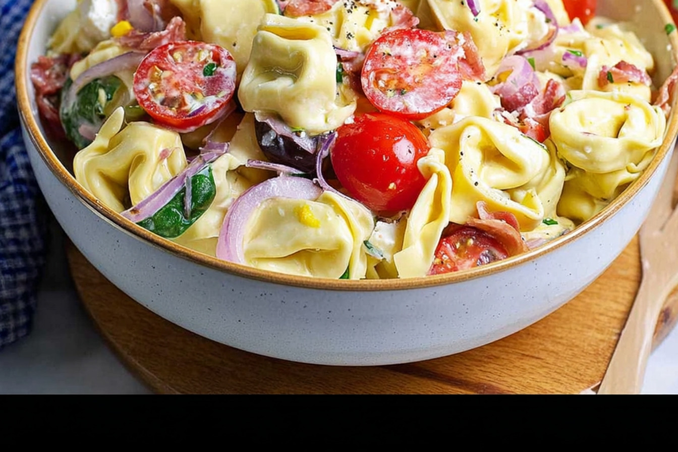 Salade de tortellini frais